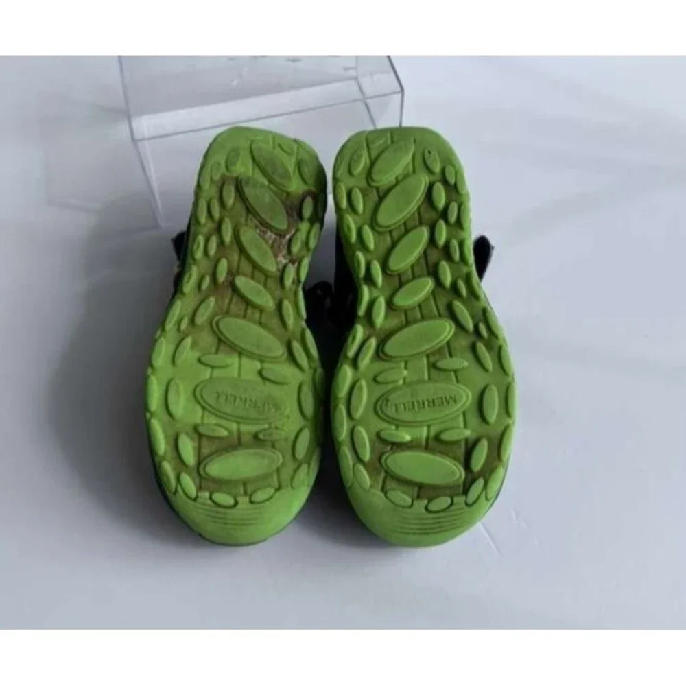 Merrell Kids Water Shoes Sandals Size 13M Navy Green Outdoor